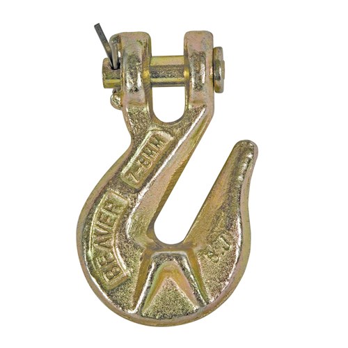 BEAVER CLEVIS GRAB HOOK G-70 GOLD 6MM CHAIN ( LC 2300 KG) 